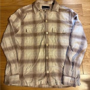 All Saints Knoll Cotton Relaxed Fit Button Down Shirt